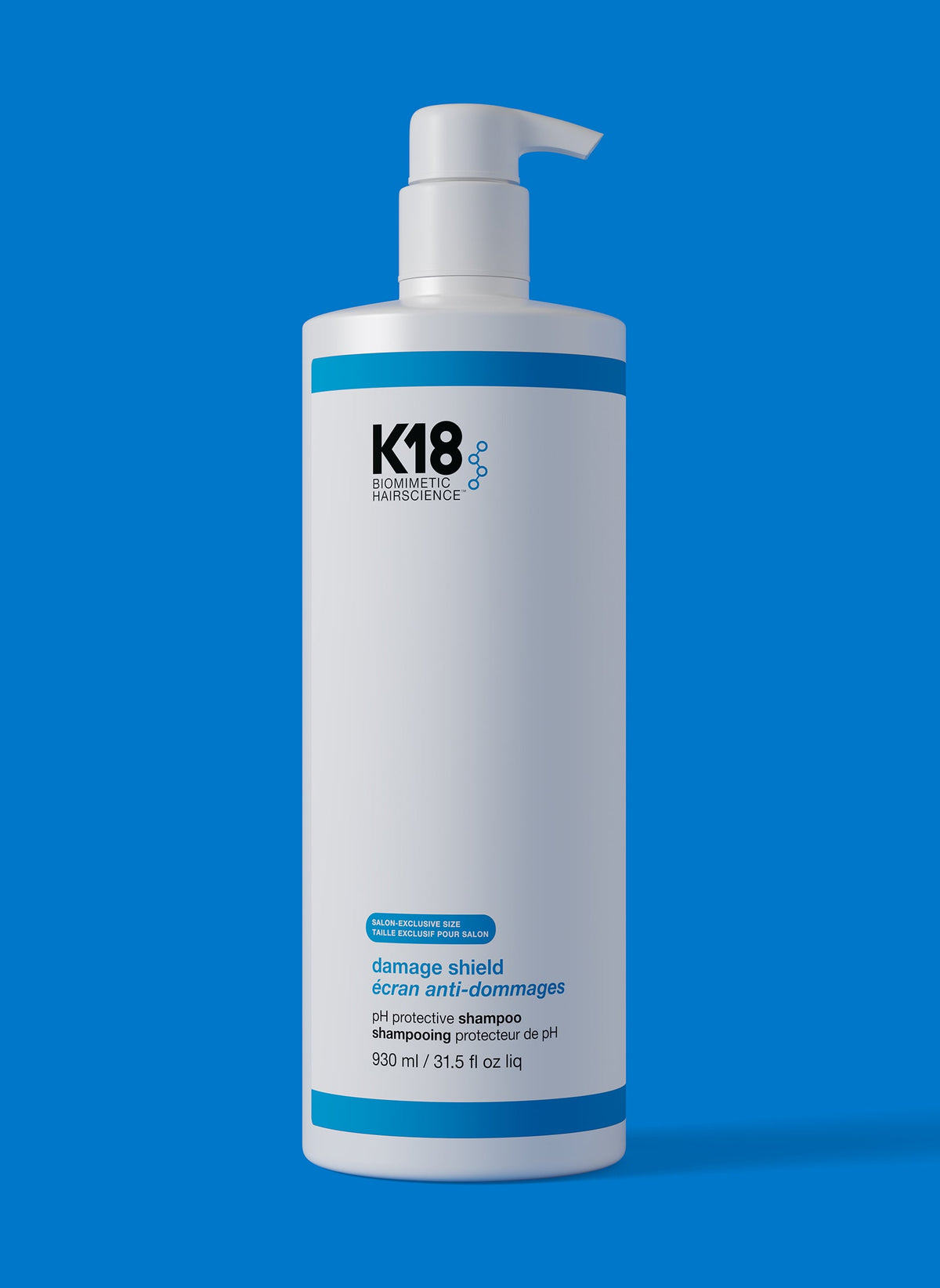 K18 Damage Shield Protective Shampoo + Conditioner Duo — salon litre shampoo in the litre duo