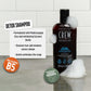 American Crew Detox Shampoo — 250 ml bottle in lather beside a card listing Manicouagan clay, coconut shells and Pro Vitamin B5