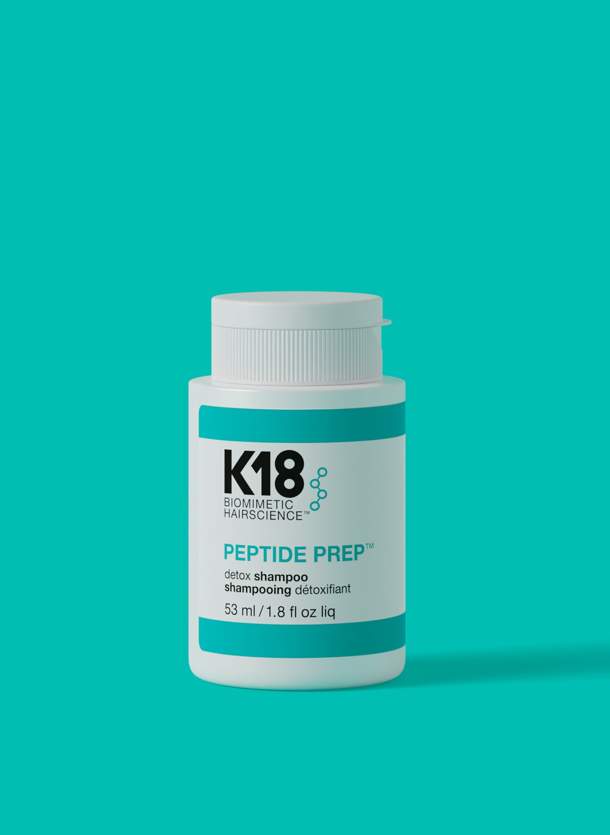 K18 Detox & Repair At-Home Duo — 53 ml PEPTIDE PREP detox shampoo included in the duo