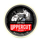 Uppercut Deluxe Easy Hold Cream — 90 g tin, front lid label, plain white background