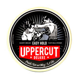 Uppercut Deluxe Easy Hold Cream — 90 g tin, front lid label, plain white background