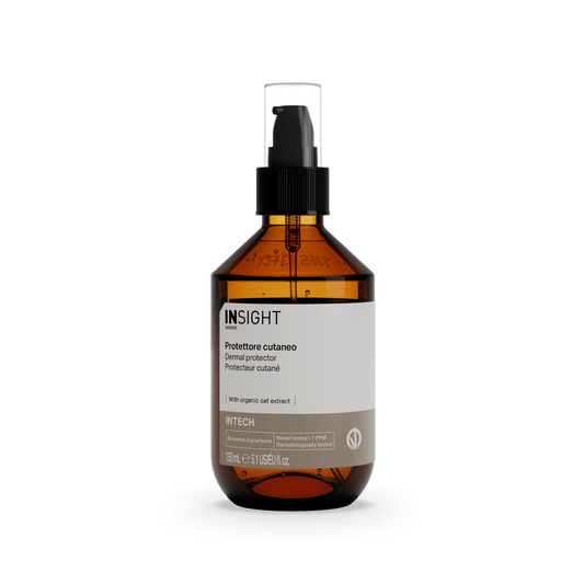 Insight Intech Dermal Protector 150 ml — 150 ml amber bottle, current white-label livery, front view