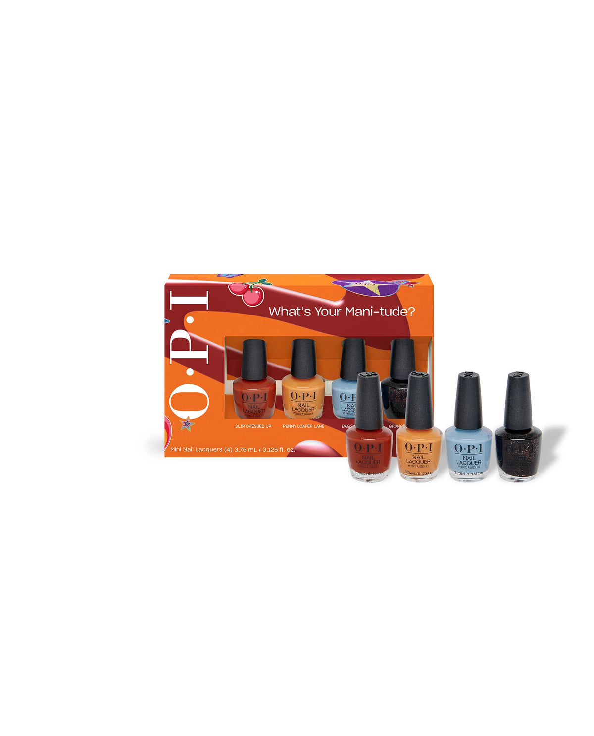 OPI Nail Lacquer Gift Sets — Fall '25 4-Piece Mini Pack, official OPI product image