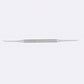 Silkline Professional Ingrown Toenail File — double-sided stainless steel file, full length on plain background / Lime pour ongle incarné Silkline — lime double face en acier inoxydable, pleine longueur sur fond uni — FSE2017NC