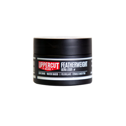 Uppercut Deluxe Featherweight Paste — 30 g midi travel tin, front, plain white background