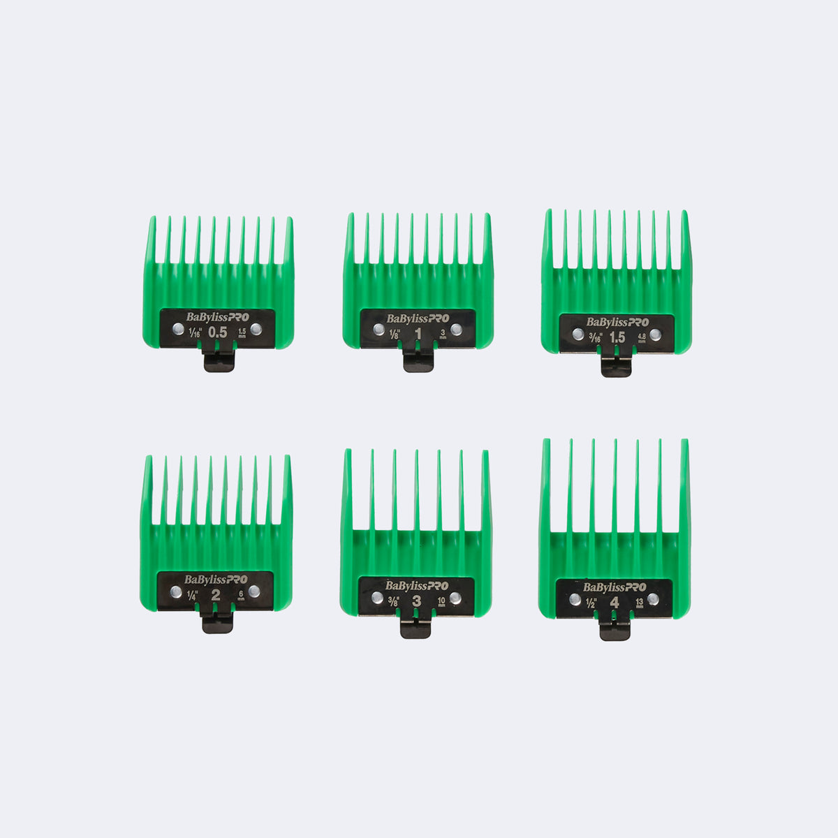 BaBylissPRO Precision Clipper Guards – Green