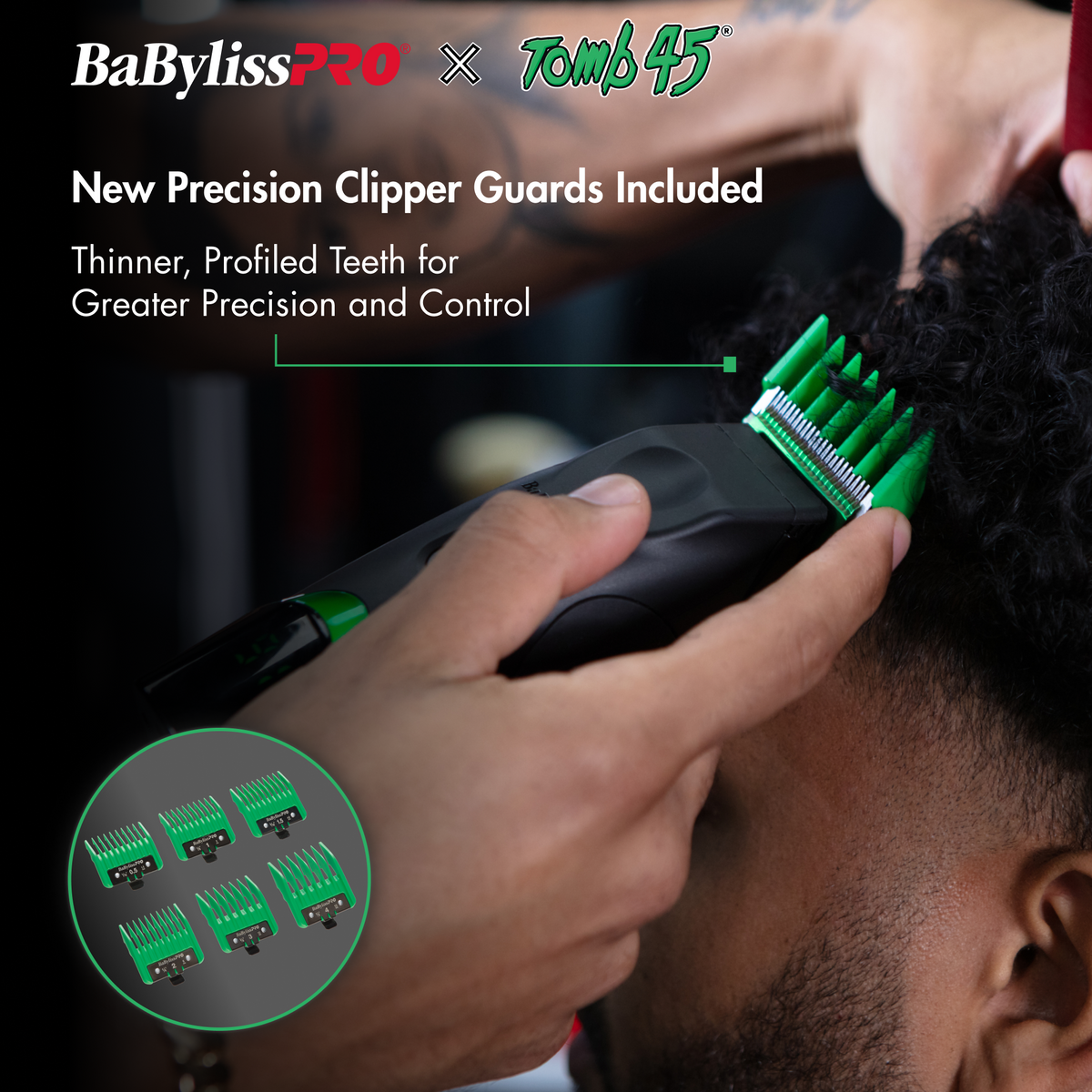 BaBylissPRO x Tomb45 Wireless-Charging Clipper – DS1 Dual-Speed