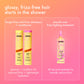 Amika Forget Frizz shampoo and conditioner in-shower routine, 275 ml