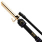 Hot Tools 3/4" Curling Iron 24K Gold — 24K gold marcel curling iron with locking marcel handle, plain white background