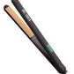 Hot Tools 1" Flat Iron Extra Long — nano ceramic salon flat iron with extra-long gold plates, open, plain white background