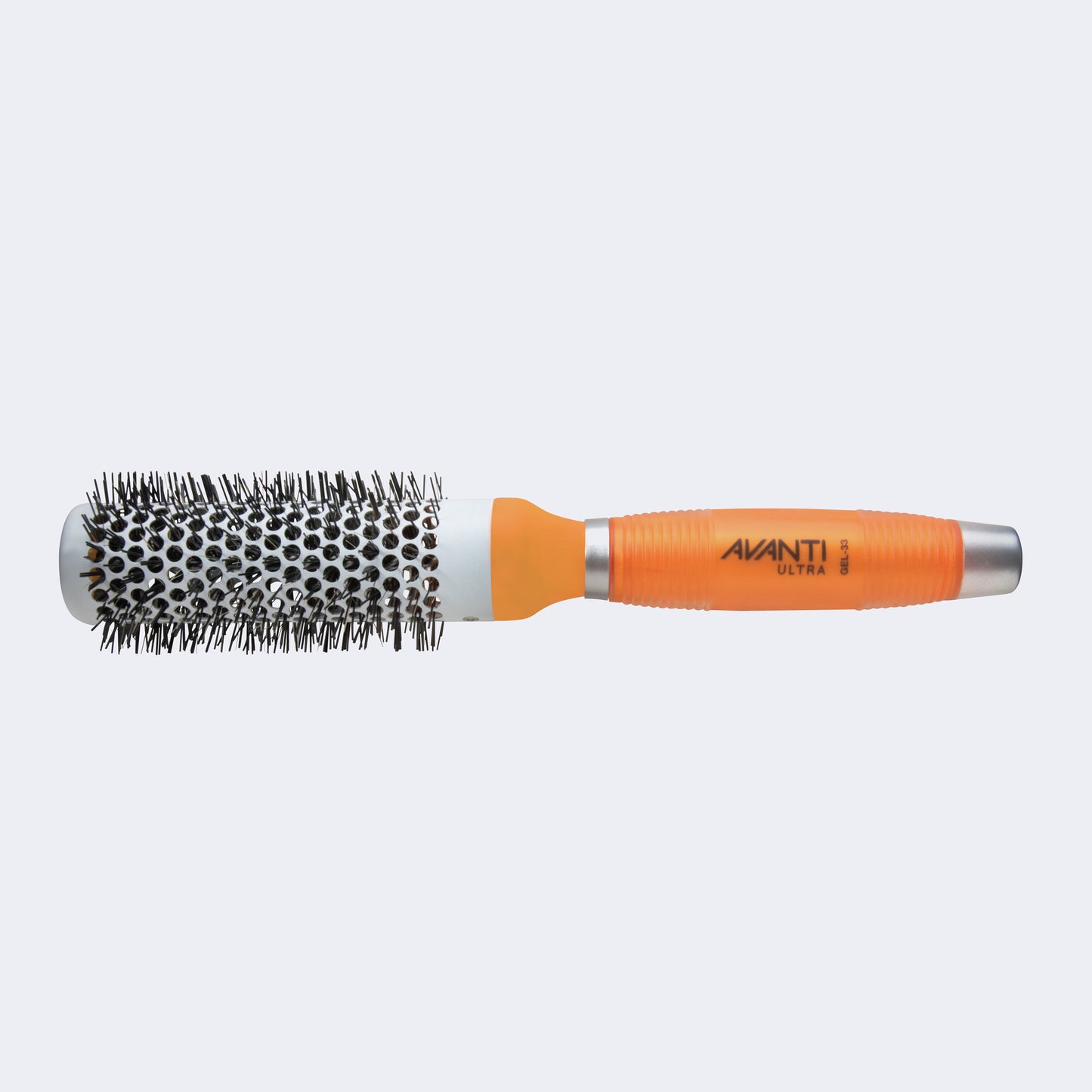 Avanti Ultra 33mm Ceramic Thermal Round Brush with Gel Handle – Vented Barrel / Brosse ronde thermique Avanti Ultra en céramique de 33 mm avec poignée en gel – Cylindre ventilé