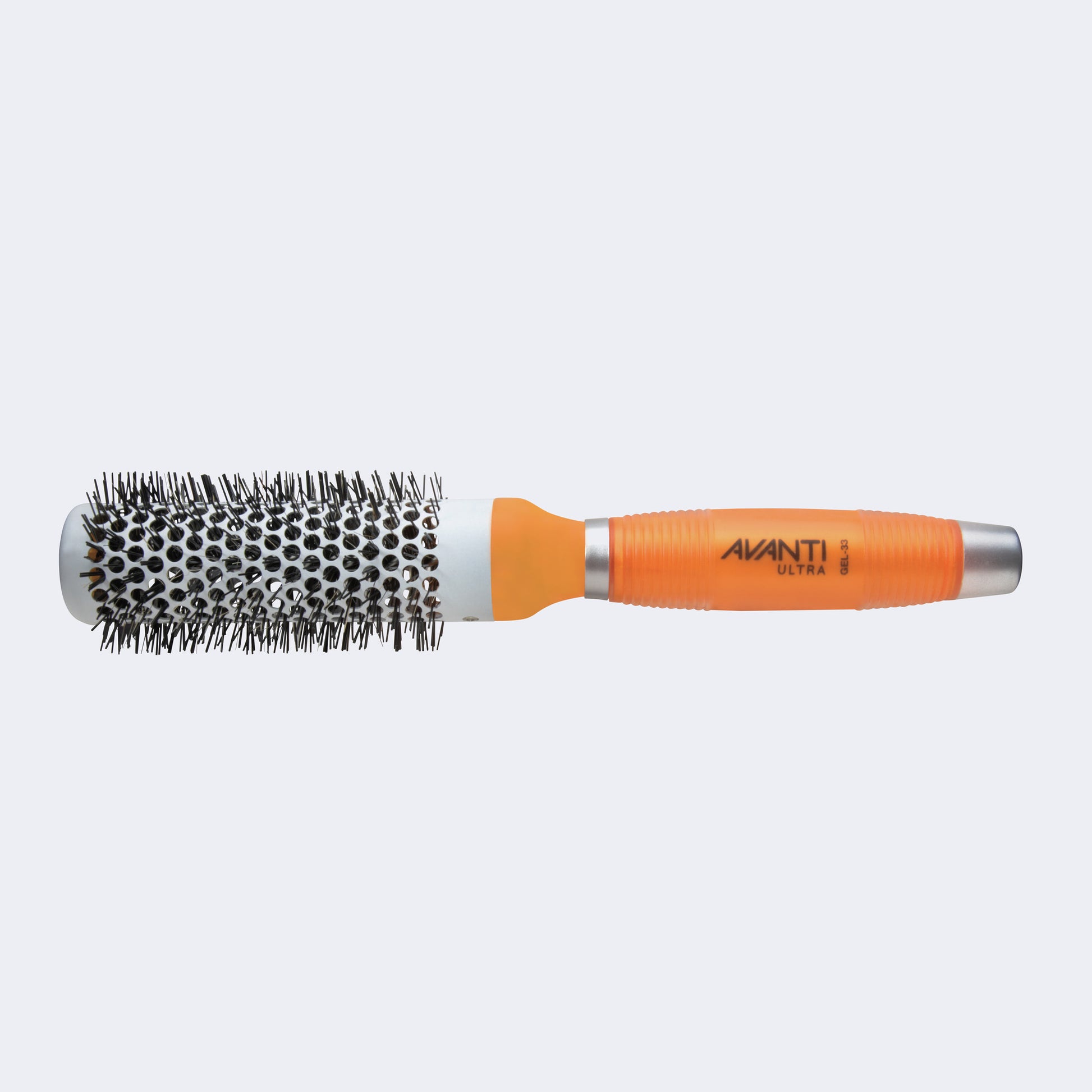 Avanti Ultra 33mm Ceramic Thermal Round Brush with Gel Handle – Vented Barrel / Brosse ronde thermique Avanti Ultra en céramique de 33 mm avec poignée en gel – Cylindre ventilé