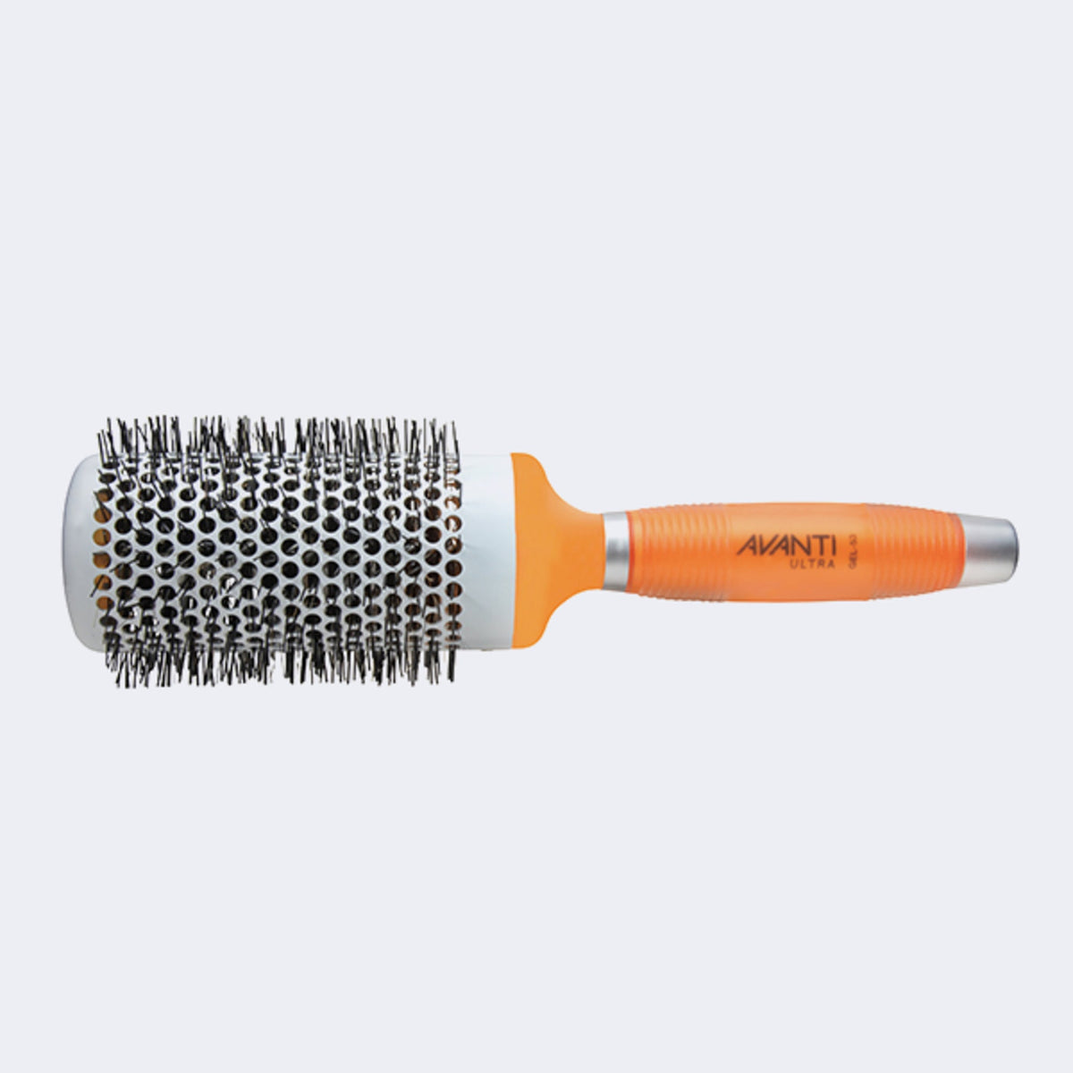 Avanti Ultra Ceramic Thermal Round Brush with Gel Handle – 53 mm barrel, product shown alone on a plain white background / Brosse ronde thermique Avanti Ultra en céramique avec poignée en gel – cylindre de 53 mm, produit seul sur fond blanc uni