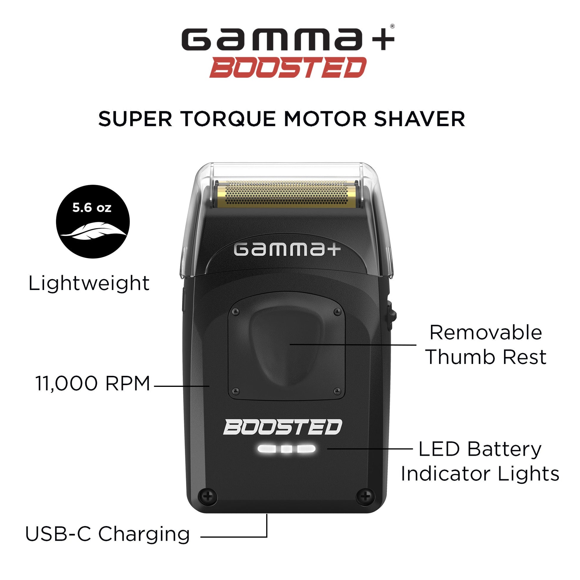 Gamma+ Boosted Professional Foil Shaver – Professional