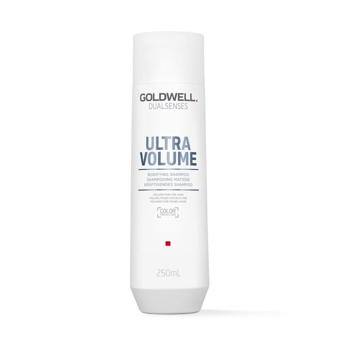 Goldwell Dualsenses Ultra Volume Duo – Shampoo + Conditioner – product on white background