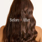 Hot Tools 1" Extended Barrel Curling Iron — before and after result