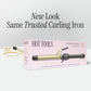 Hot Tools 1" Extended Barrel Curling Iron — current 24K Gold retail carton
