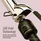 Hot Tools 1" Extended Barrel Curling Iron — 24K Gold technology callout
