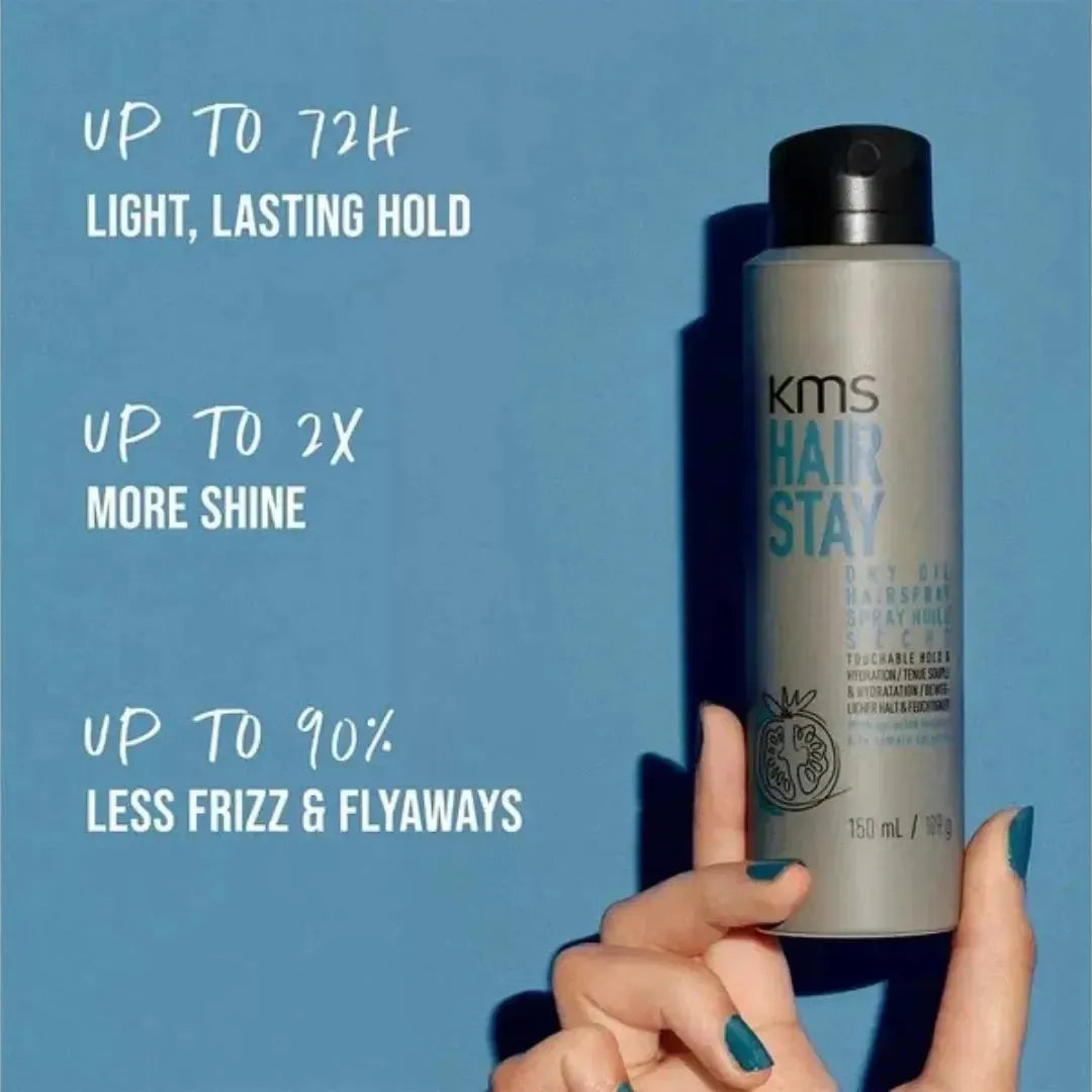 KMS HairStay Dry Oil Hairspray — official KMS product image 8 of 9