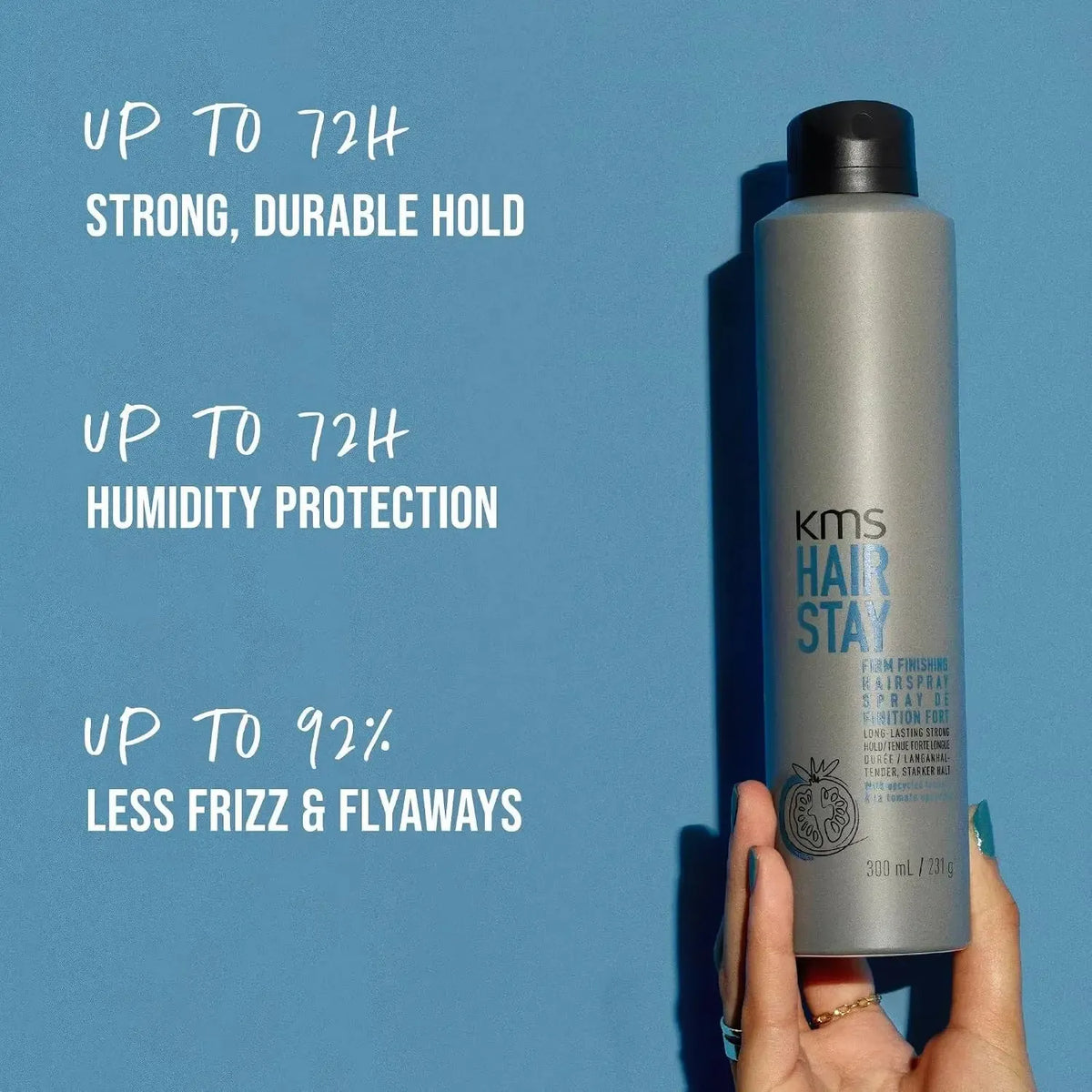 KMS HairStay Firm Finishing Hairspray — official KMS product image 7 of 9