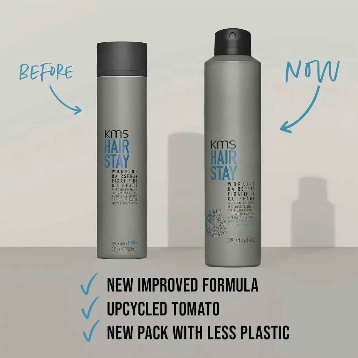 KMS HairStay Working Hairspray — official KMS product image 8 of 9