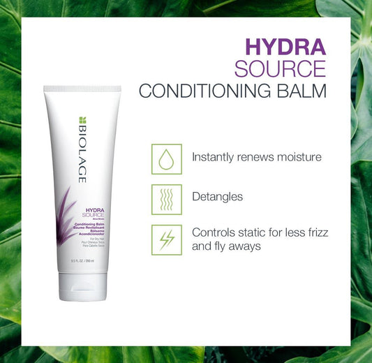 Biolage Hydra Source Conditioning Balm for Dry Hair, Paraben-Free