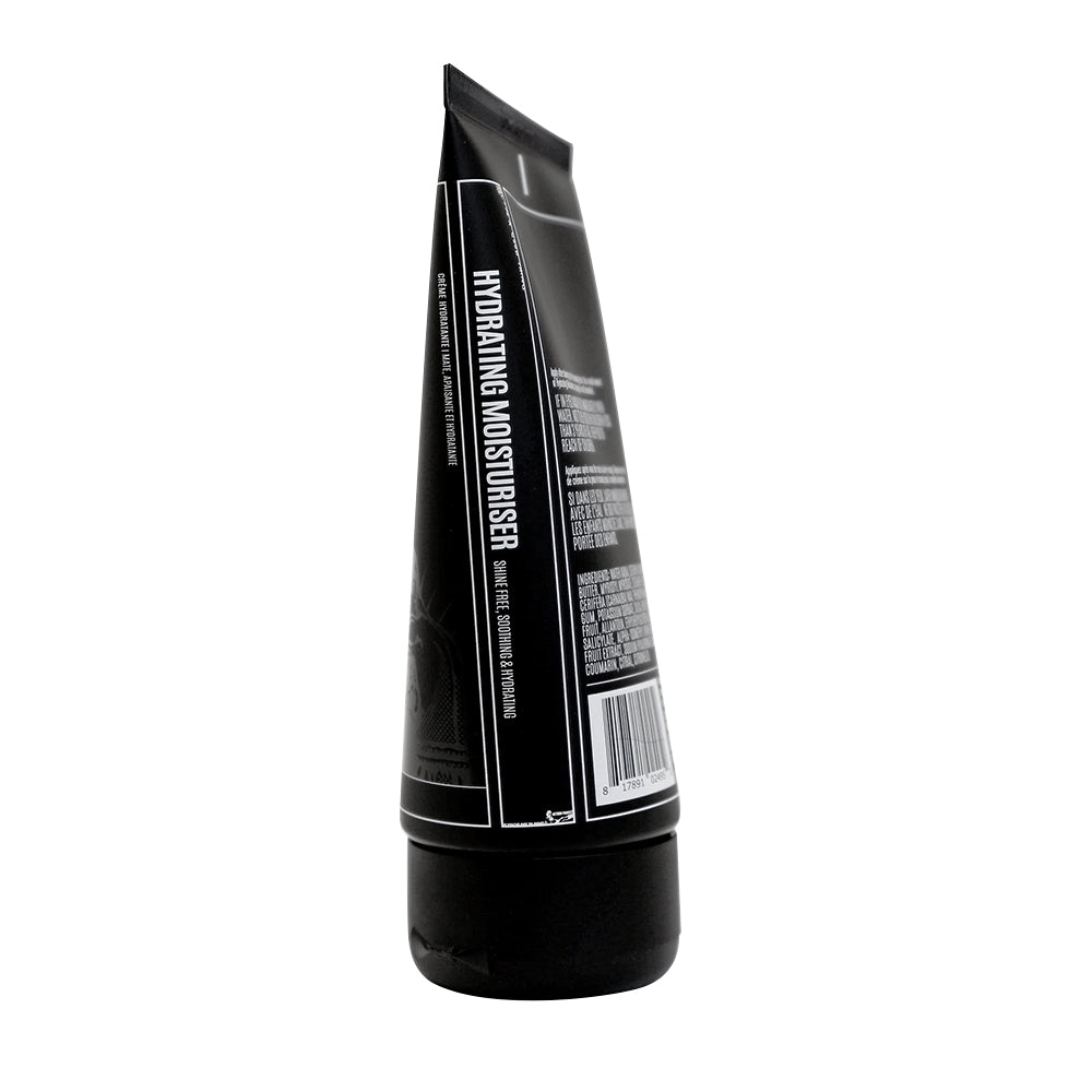 Uppercut Deluxe Hydrating Moisturiser 120 ml — black 120 ml tube viewed from the side, white background