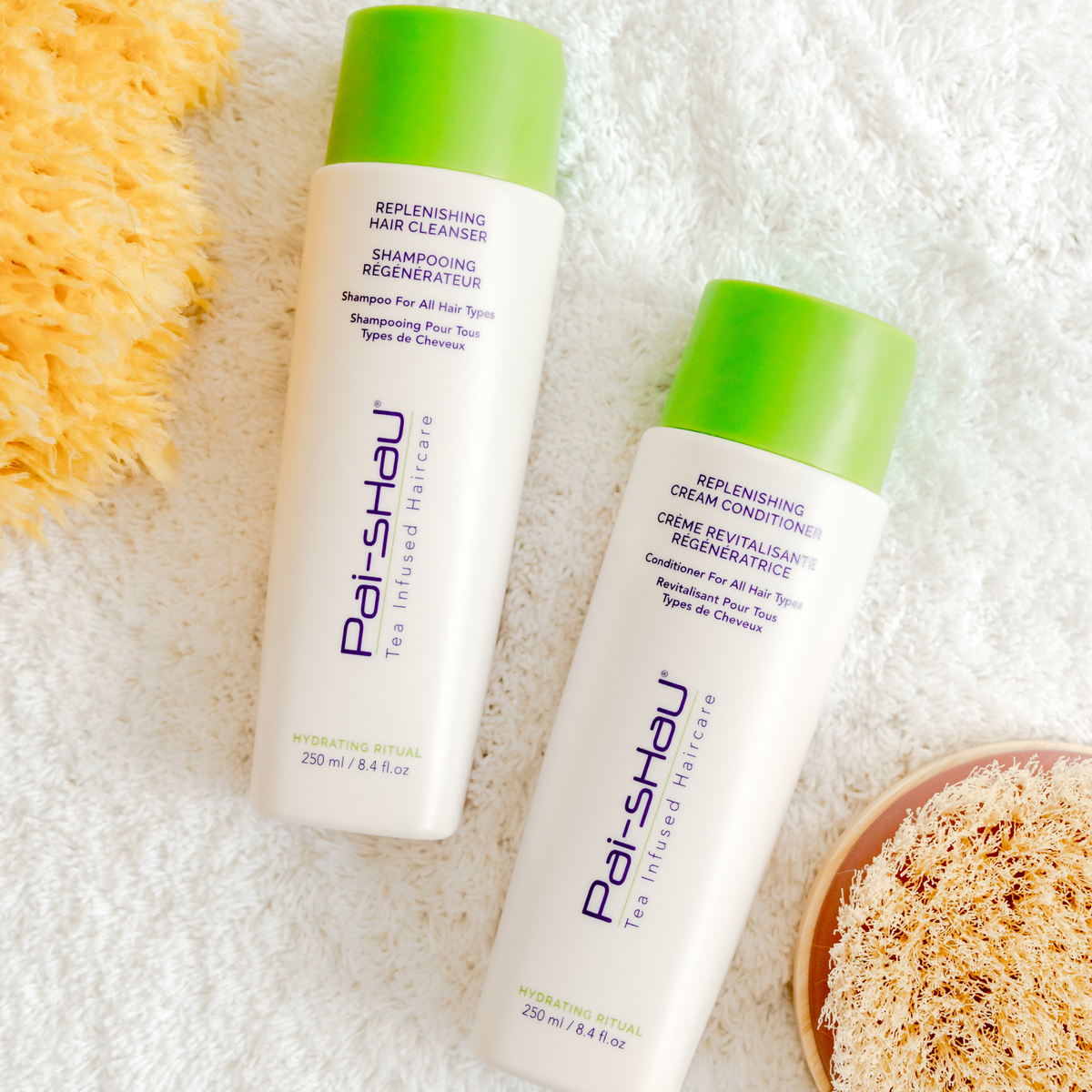 Pai-Shau Replenishing Hair Cleanser and Cream Conditioner 250 ml duo