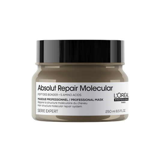 L'Oréal Professionnel Absolut Repair Molecular Holiday Trio 2026 — the 250 ml rinse-off mask included in the box
