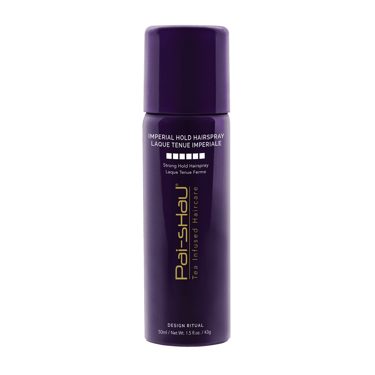 Pai-Shau Imperial Hold Hairspray 50 ml mini purple can