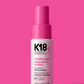 K18 HeatBounce Leave-In Conditioning Heat Protectant — 47 ml travel spray, front label