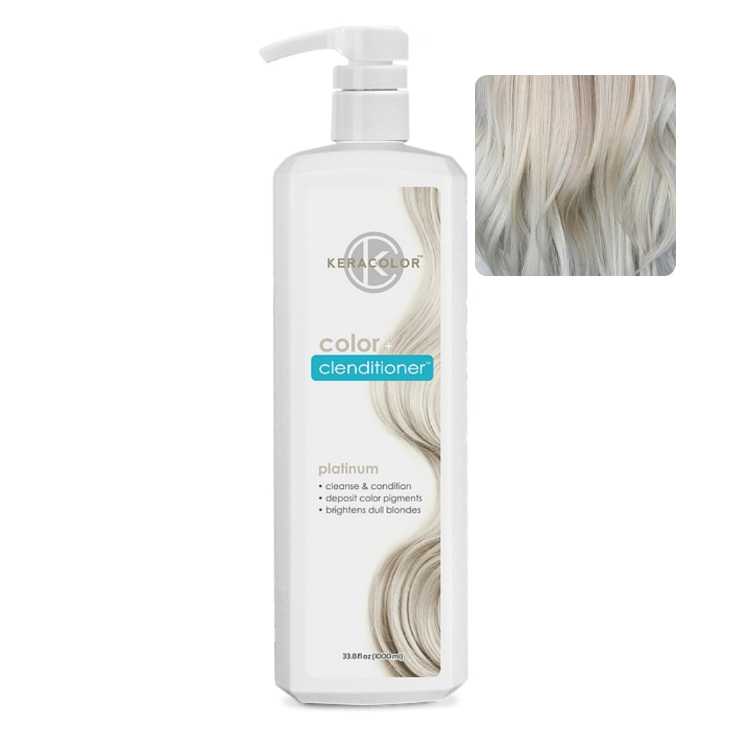 Kerachroma Color + Clenditioner – Semi-Permanent Color-Depositing Cleanser for Vibrant, Pastel & Natural Shades
