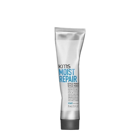 KMS MoistRepair Style Primer — 75 mL / 2.5 fl. oz. silver tube, front label, plain white background