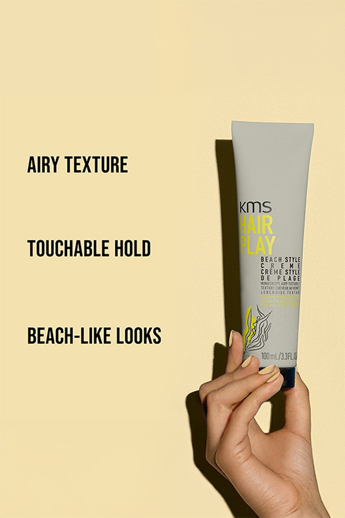 KMS HairPlay Beach Style Creme — official KMS product image 4 of 9