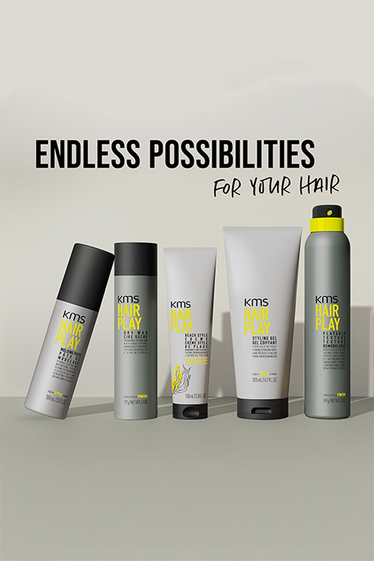 KMS HairPlay Beach Style Creme — official KMS product image 8 of 9