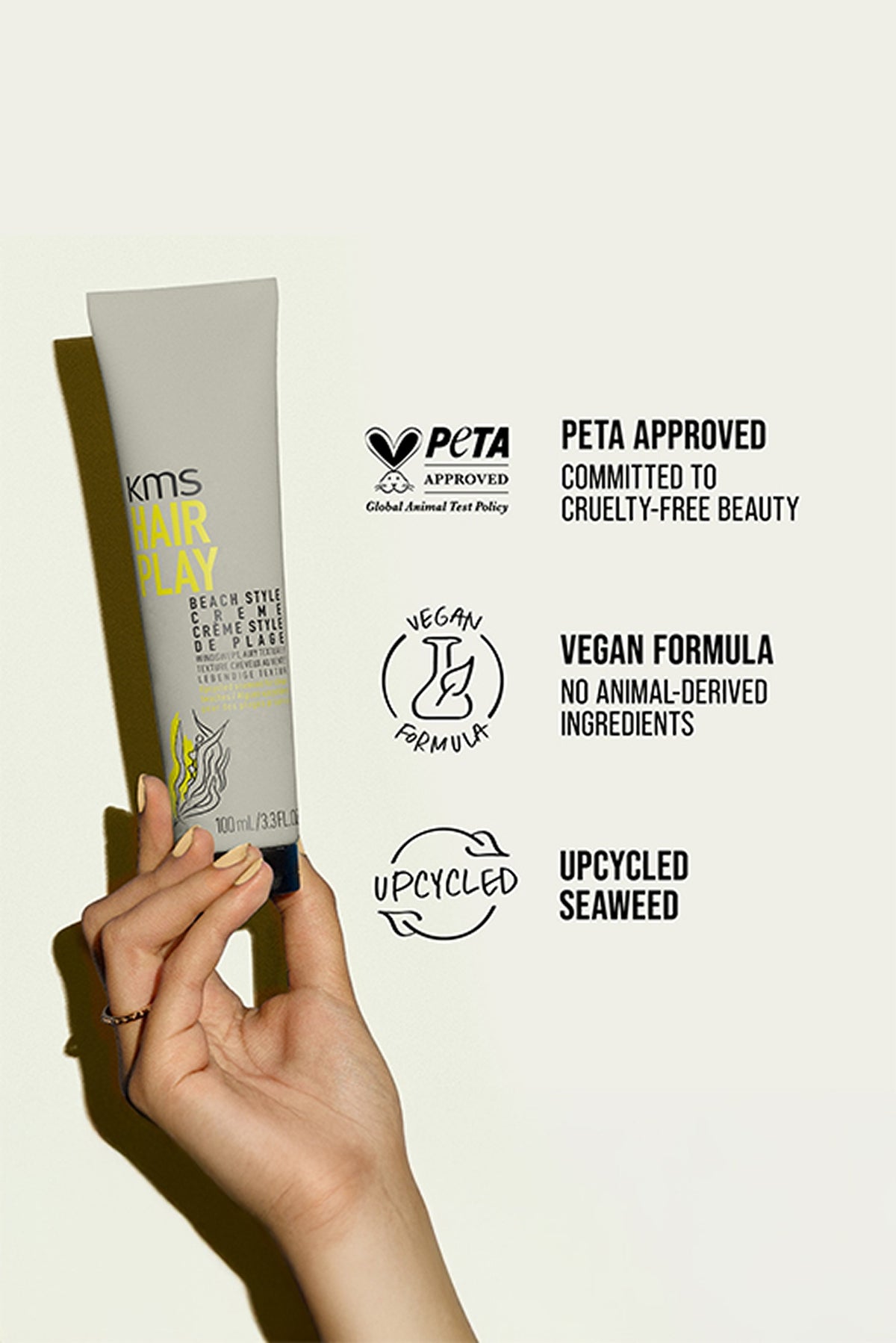 KMS HairPlay Beach Style Creme — official KMS product image 9 of 9