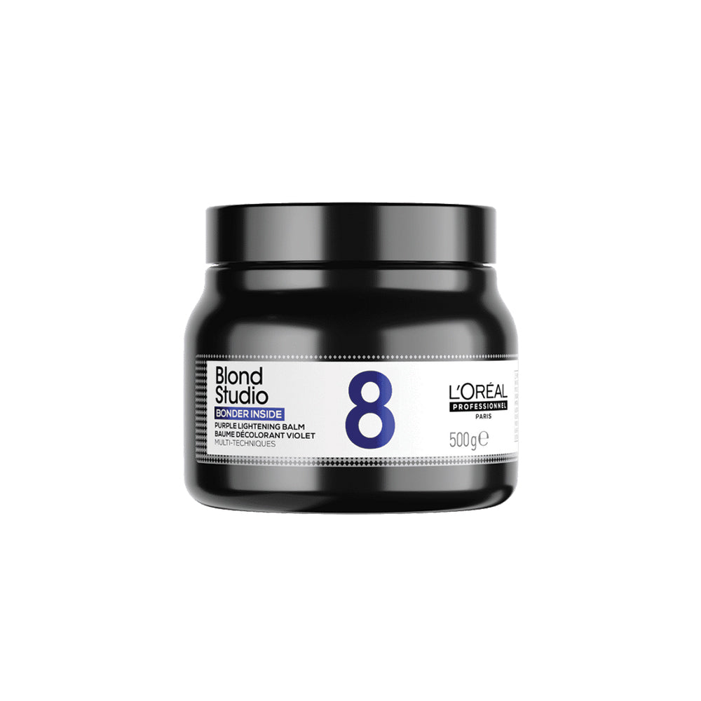 L'Oréal Professionnel Blond Studio 8 purple lightening balm with bonder 500 g tub