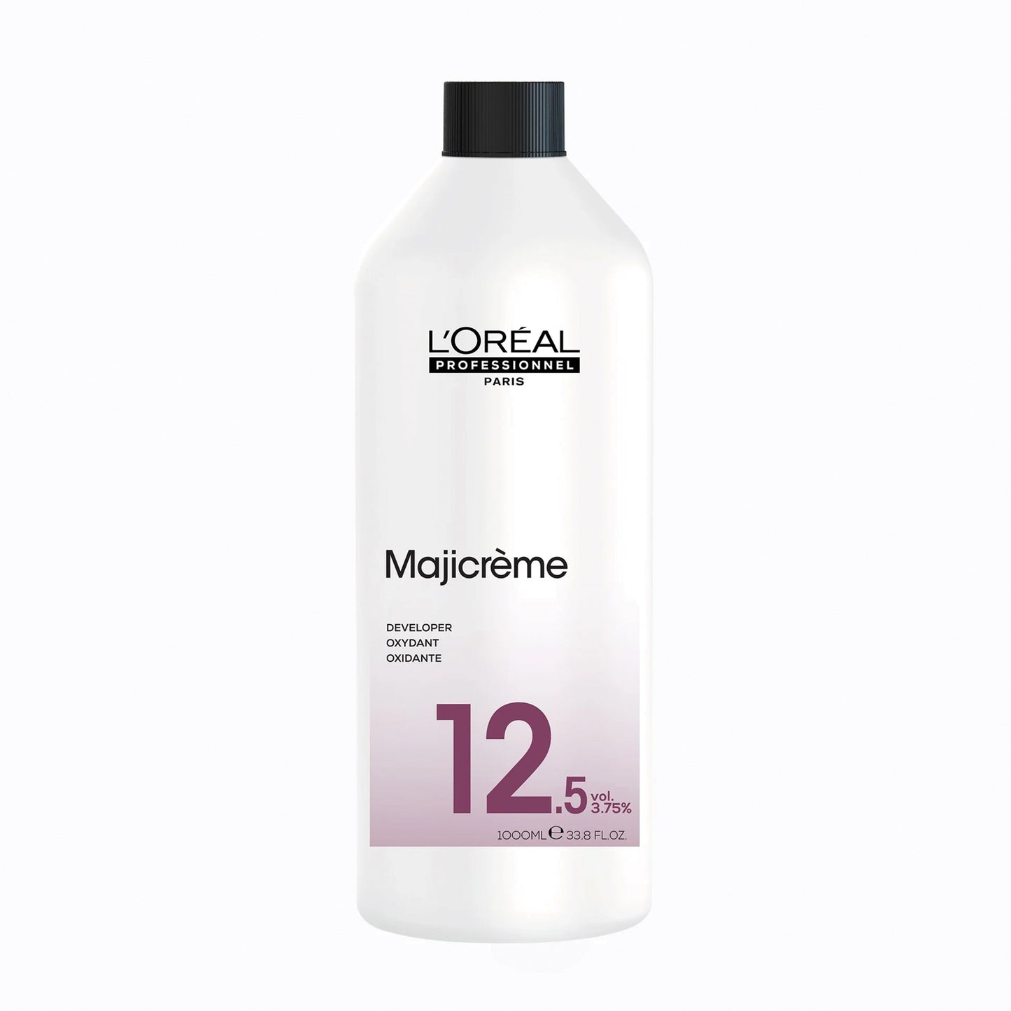 L'Oreal Professionnel Majicreme Developer 12.5 Volume 1 L bottle