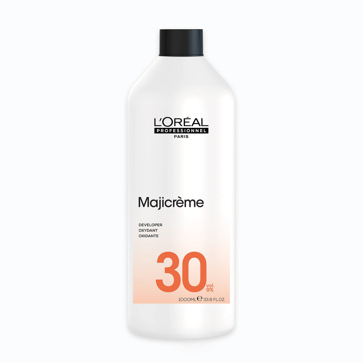 L'Oréal Professionnel Majicrème Developer 30 Volume 1 L bottle