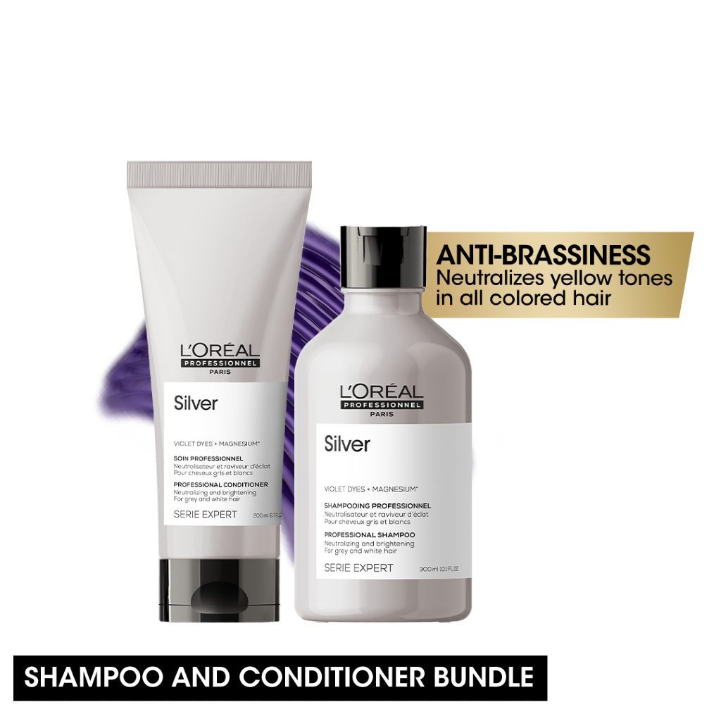 L'Oréal Professionnel Serie Expert Silver Anti-Brass Duo