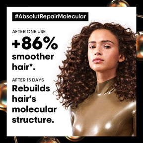 L'Oreal Serie Expert Absolut Repair Molecular Shampoo & Leave-in Mask Duo