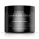 American Crew Lather Shave Cream — 250 ml jar, front view, plain white background