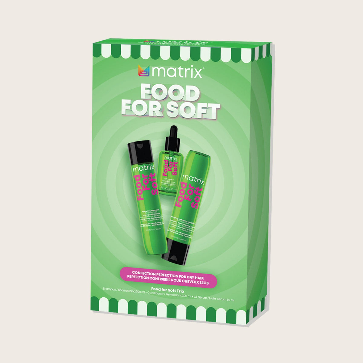 Matrix Food For Soft Spring Trio 2026 — packshot on a plain background