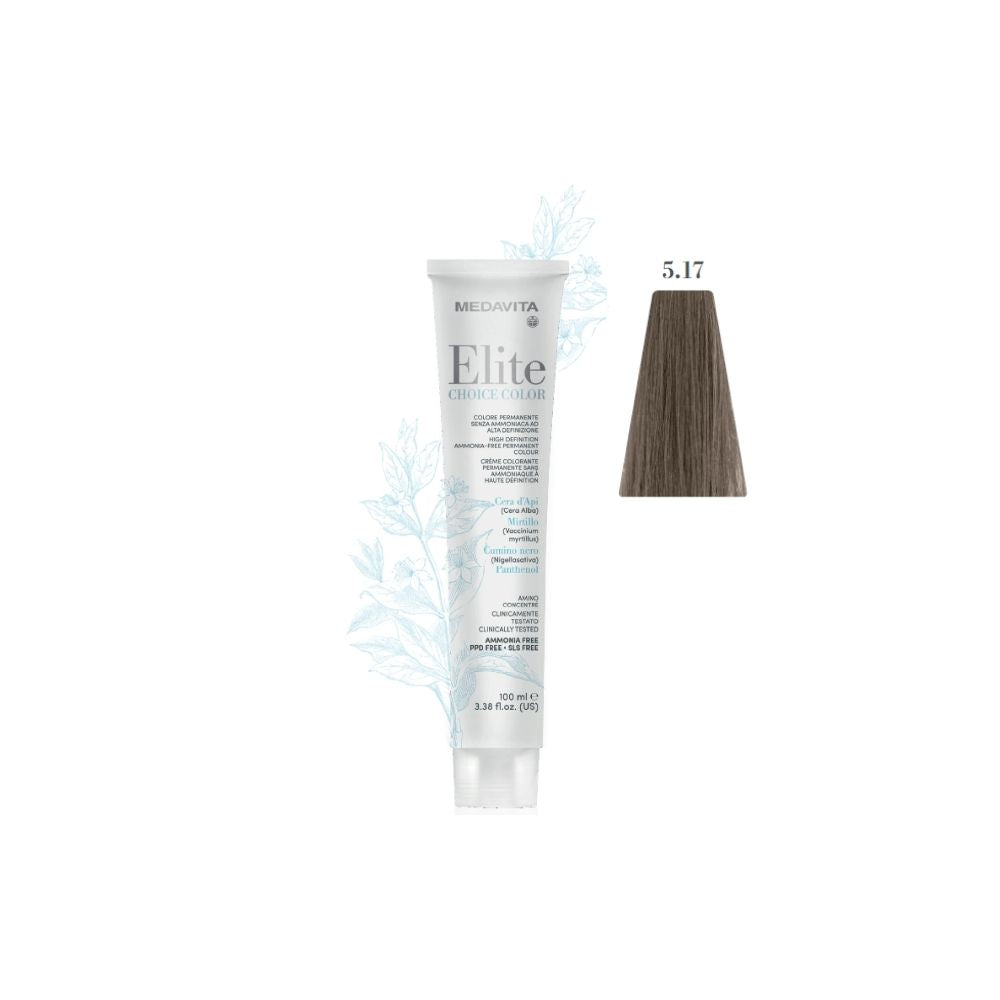 Medavita Choice Color Elite – 5.17 Sand Ash Light Brown