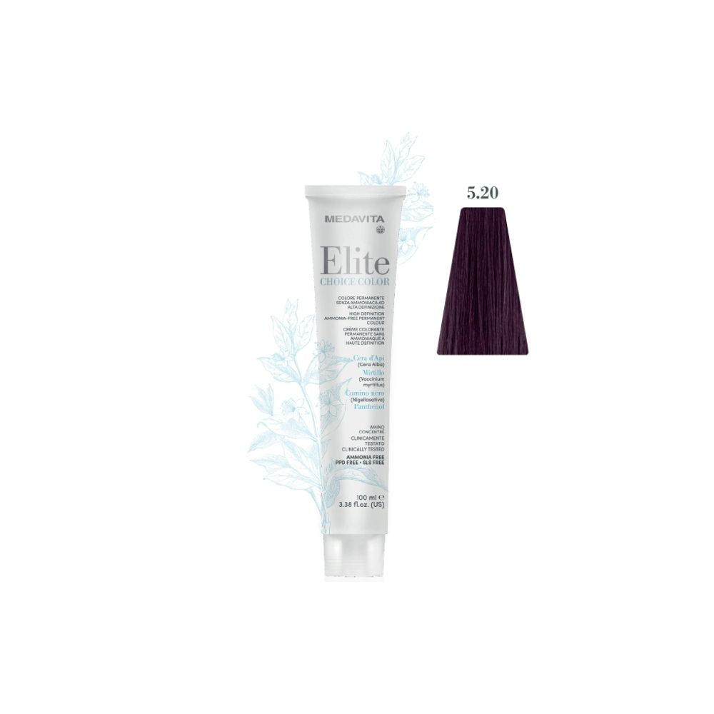 Medavita Choice Color Elite – 5.20 Intense Irise Light Brown