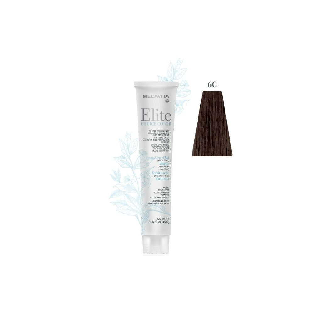 Medavita Choice Color Elite – 6COOL Cool Dark Blond