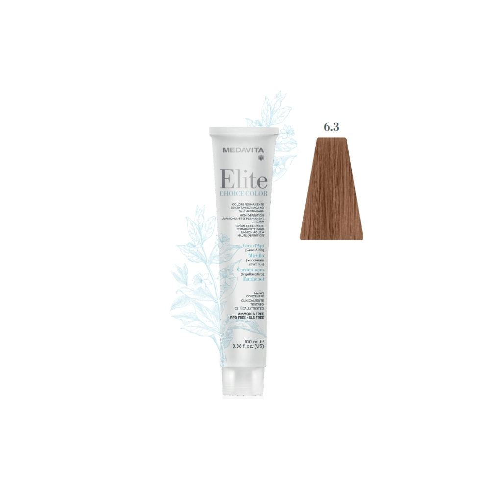 Medavita Choice Color Elite – 6.3 Golden Dark Blond