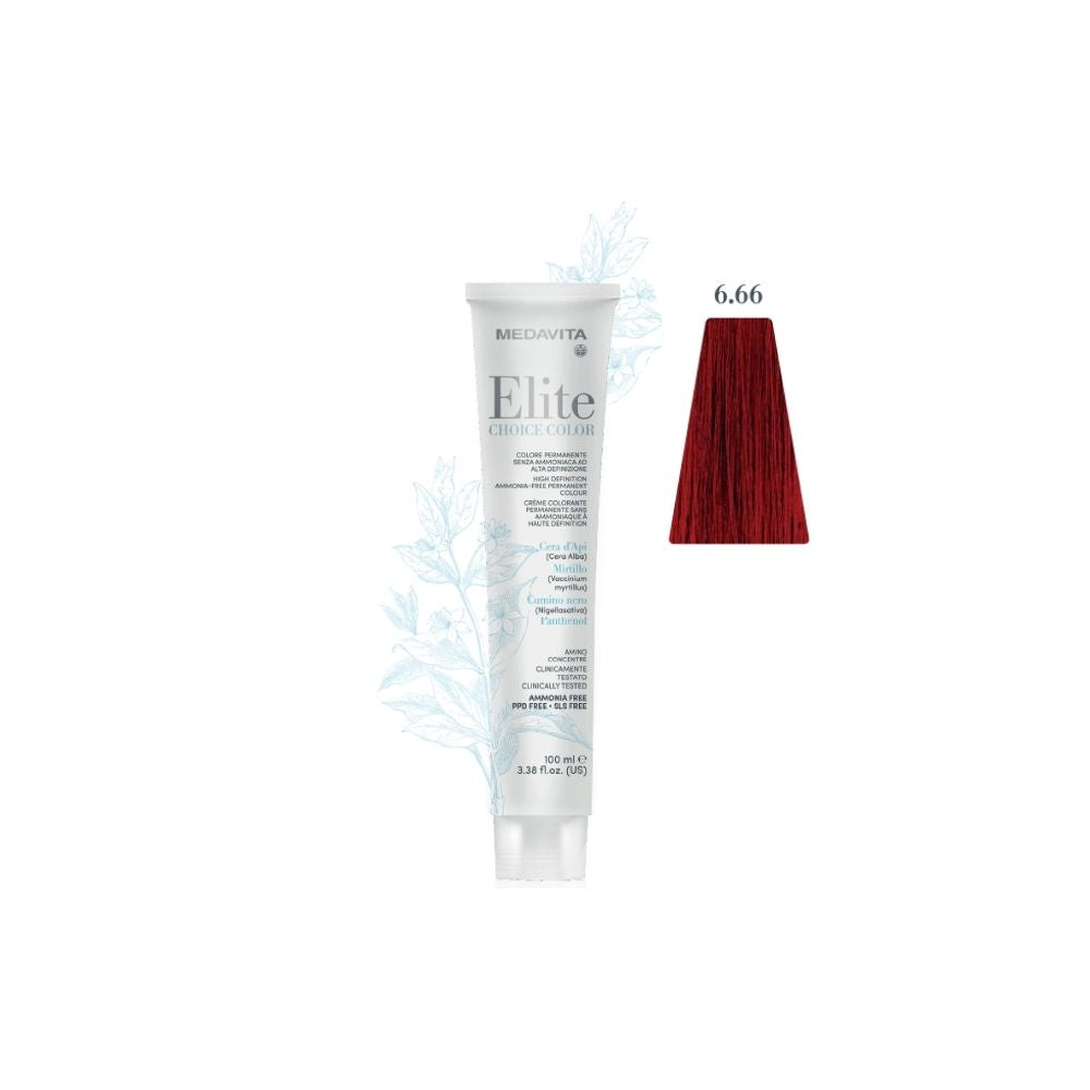 Medavita Choice Color Elite – 6.66 Deep Red Dark Blond