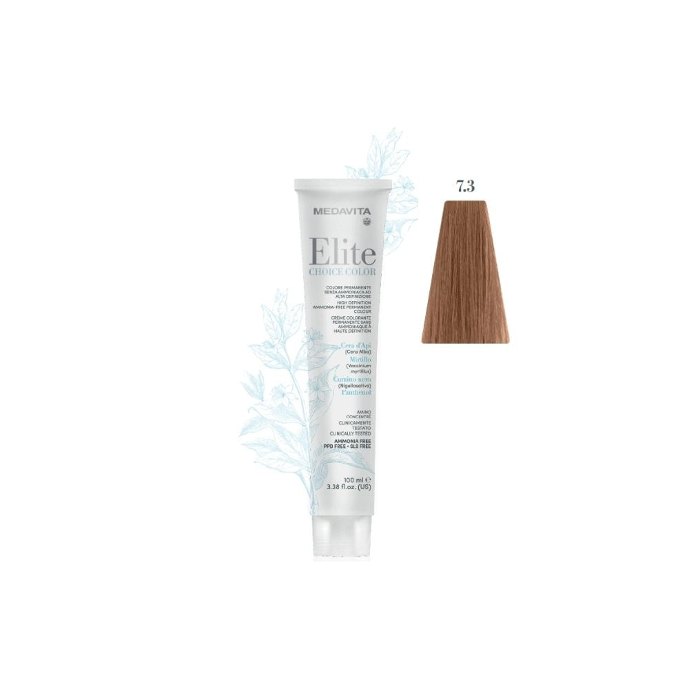 Medavita Choice Color Elite – 7.3 Golden Blond