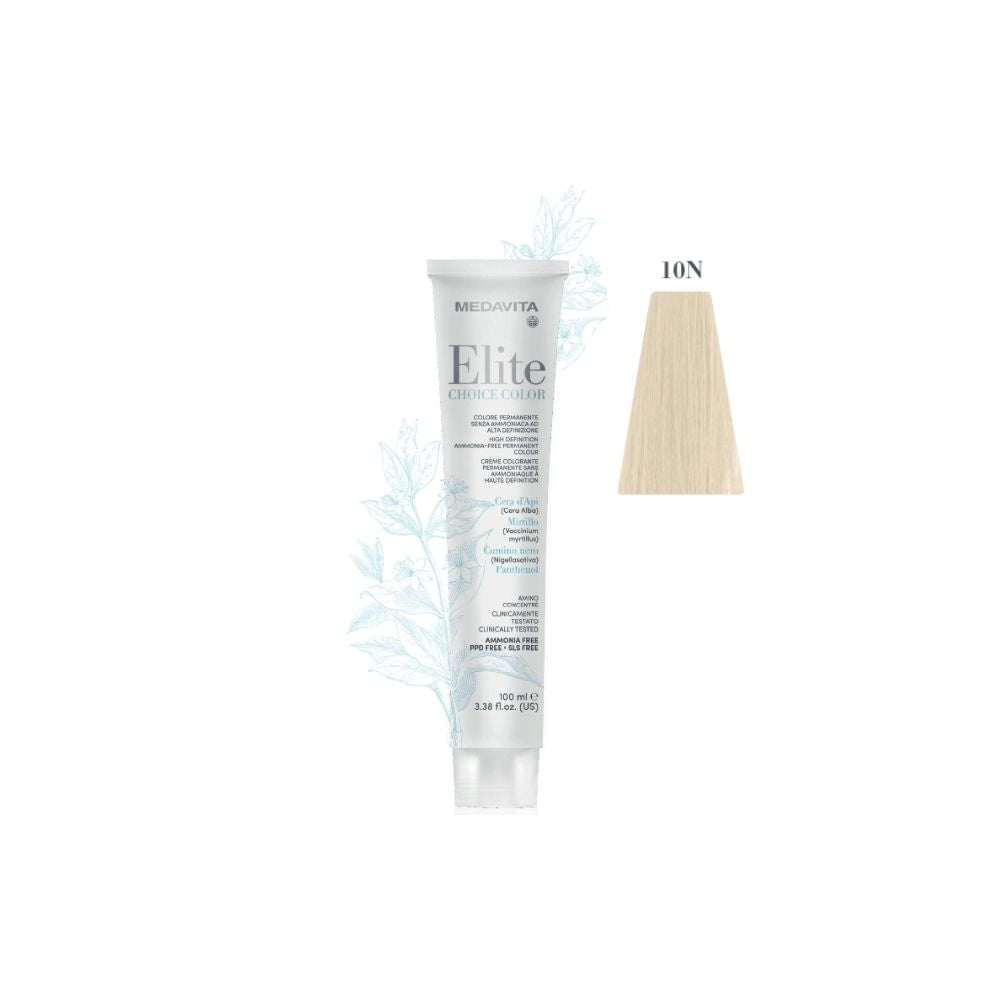 Medavita Choice Color Elite – 10N Platinum Very Light Blond